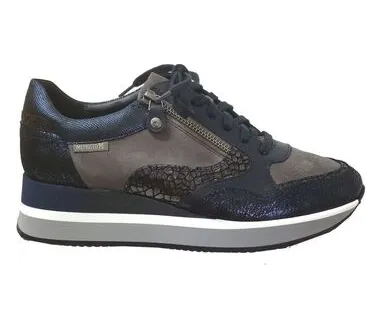 4B12 Olimpia sneakers met luipaardprint – Beige