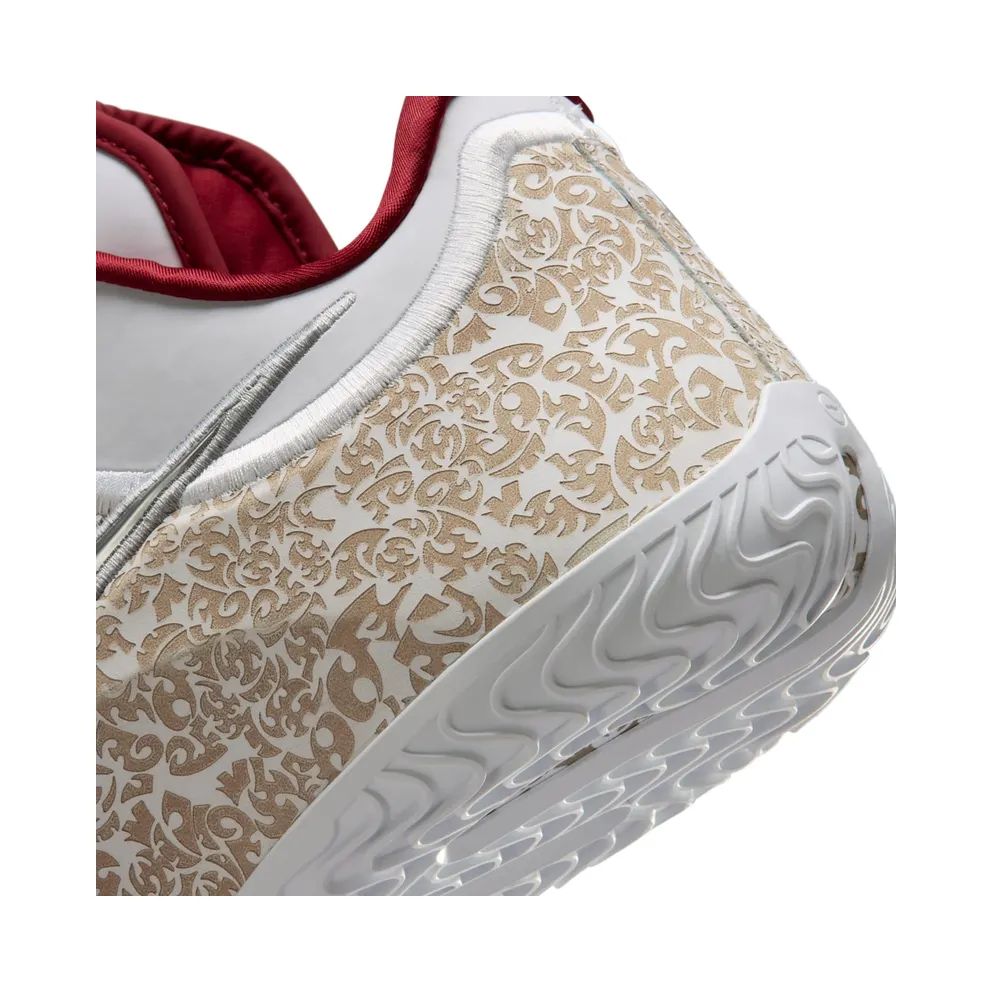 Nike LeBron 23 “White / Team Red / Metallic Silver” (IM5125-100)
