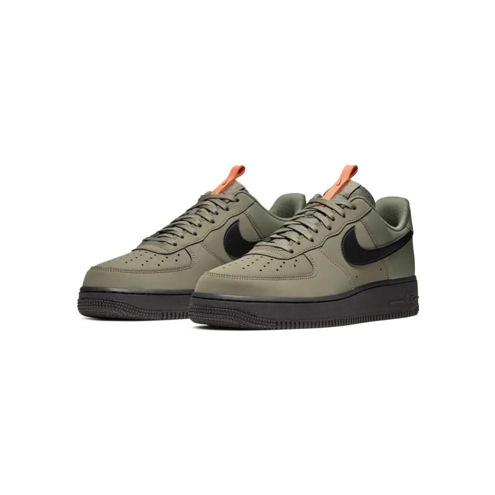 Nike Air Force 1 Low Medium Olive Medium Olive/Black-Starfish (BQ4326-200)