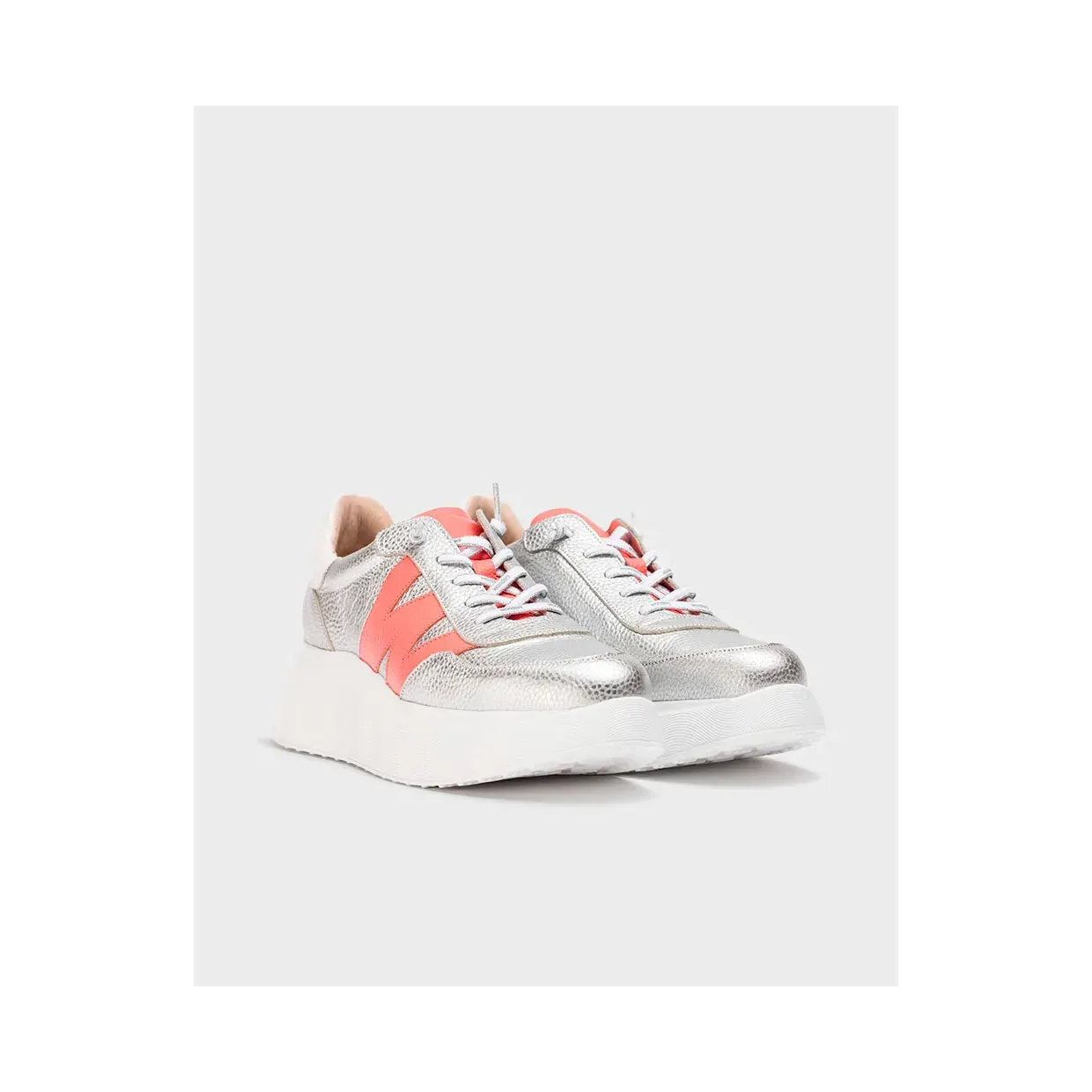 wonders-sneaker A-3625-Comb.Pla/Cor/Of