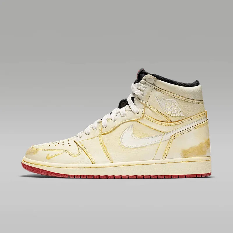 Air Jordan x Nigel Sylvester Nike AJ I 1 High OG ‘Sail’ (BV1803-106)