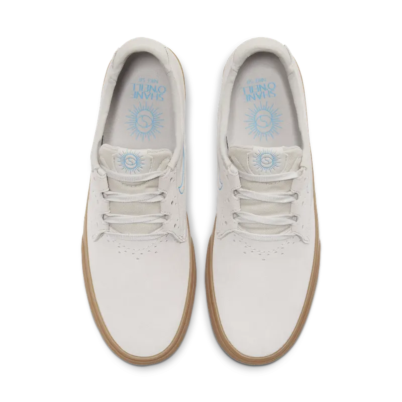 Nike SB Shane Summit White University Blue Summit White/Gum Light Brown-University Blue (BV0657-101)