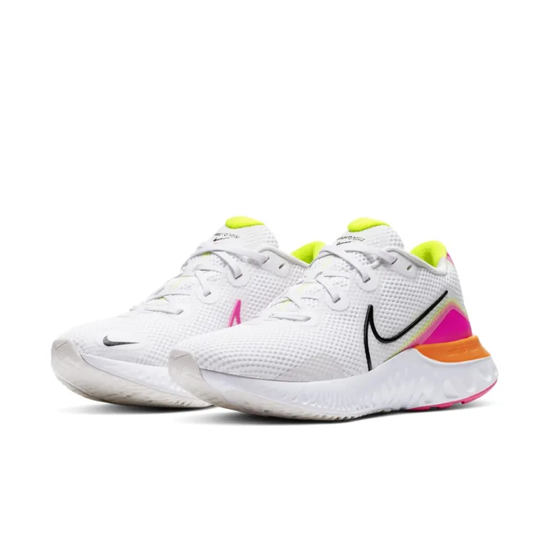 Nike Renew Run Platinum Tint White (W) Platinum Tint/White-Pink Blast-Black (CK6360-005)