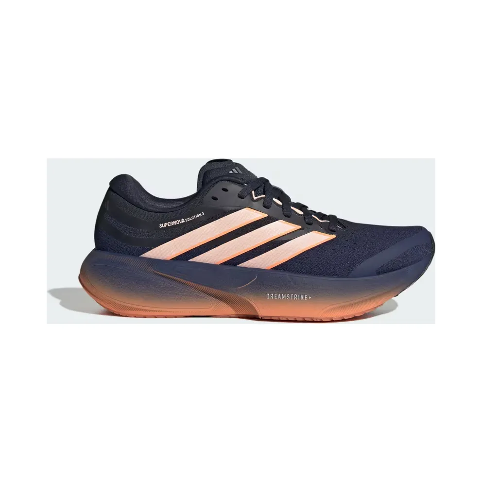 adidas Supernova Solution 3 Running “Dark Blue / Clear Orange / Beam Orange” (JR7396)