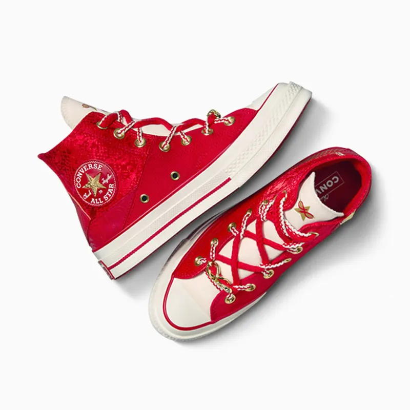 Converse Chuck 70 Hi Lunar New Year Enamel Red Snakeskin (A13349C)