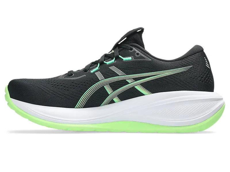 ASICS GEL-CUMULUS 28 “Black / Illuminate Green” (1011C143-001)