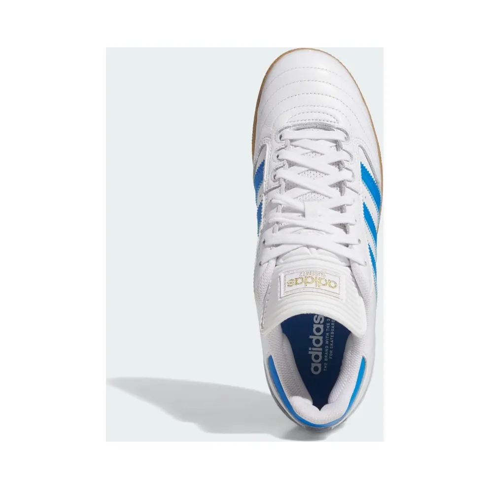 adidas Busenitz Shoes Cloud White / Blue Bird / Gold Metallic (IE3101)