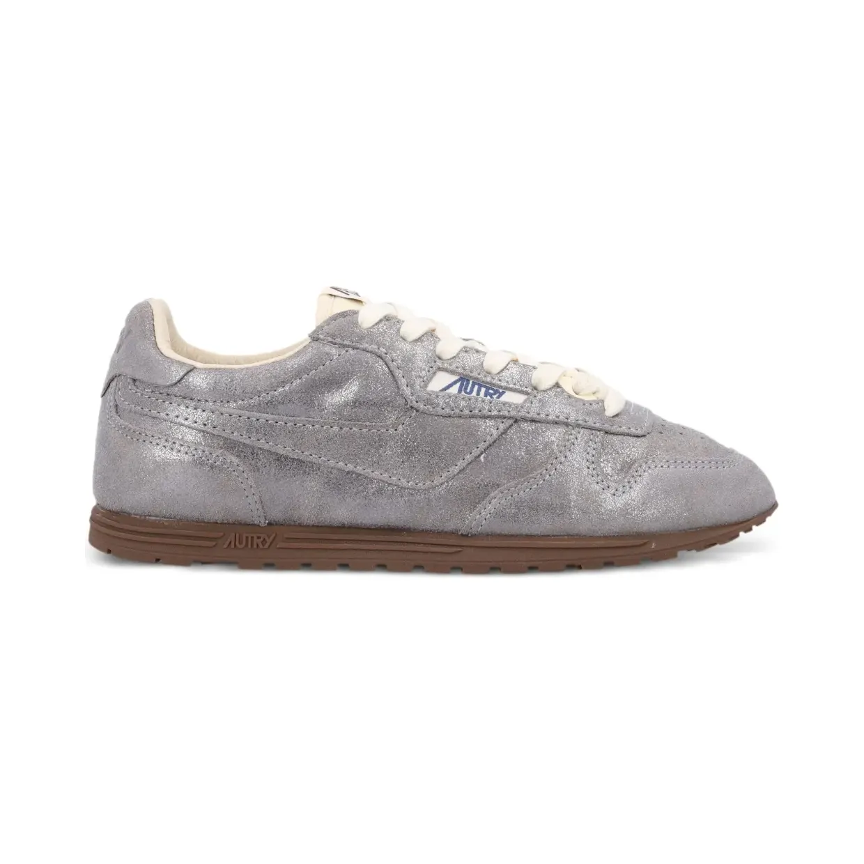 Autry Windspin Sneakers im Metallic-Look – Silber (WSLWOY01SI)