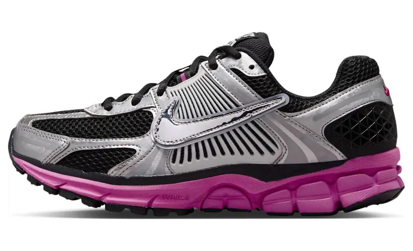 Nike Zoom Vomero 5 – “Off Noir / Fire Pink / Photon Dust / Metallic Silver” (IV4686-045)