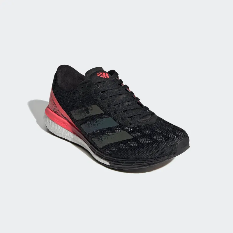Adidas Adizero Boston 9 ‘Black Signal Pink’ Core Black/Core Black/Signal Pink (EG4656)