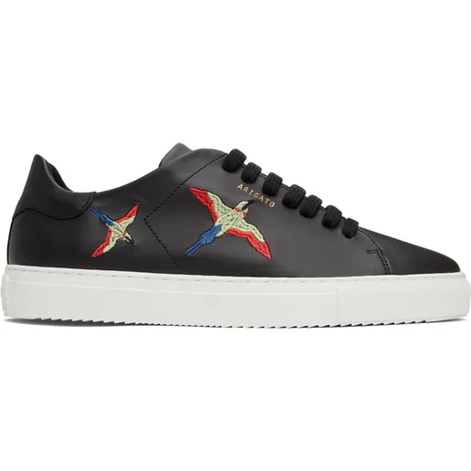 Axel Arigato Black & White Clean 90 Bee Birds Sneakers (28744)