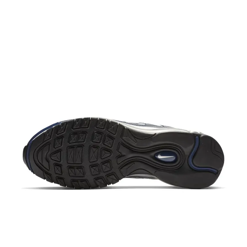 Nike Air Max 97 Plus White Navy White/Metallic Silver-Midnight Navy (AH8144-100)