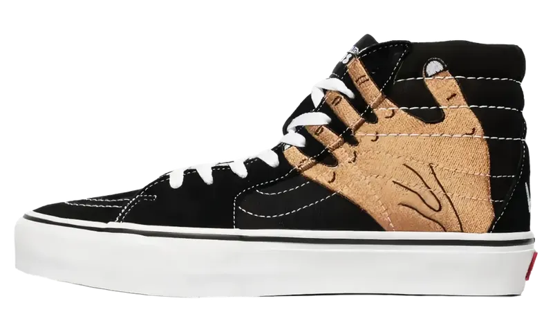 Vans x Imran Potato SK8-Hi VR3 LX Black / True White / Fenugreek – “Black / White / Potato Hand” (VN0A5EE7B7H1)