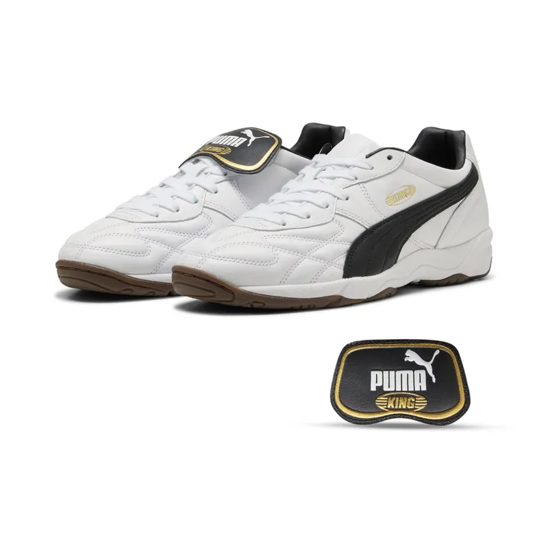 Puma King Indoor “Puma White / Puma Black” (401683_13)