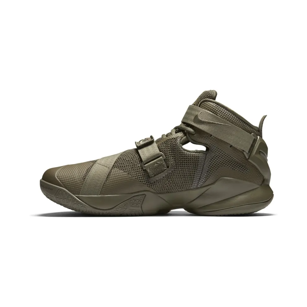 LeBron Soldier 9 “Army Green” Medium Olive/Neutral Olive-Medium Olive (749490-223)