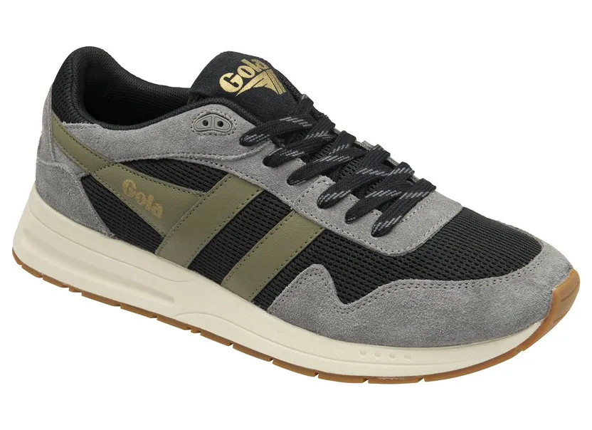 Gola sneaker Zwart/Grijs/Kaki (CMB780BG)