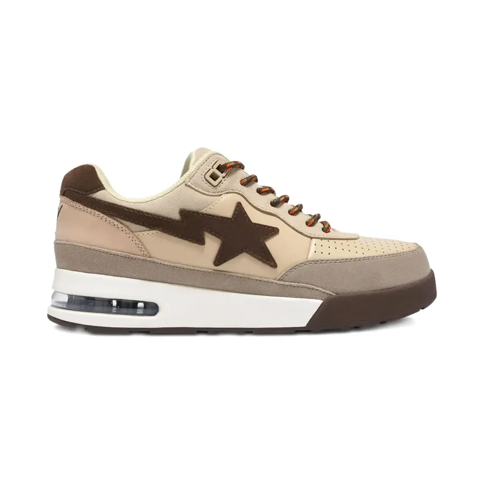 A BATHING APE® Bape Road Sta 1 low-top with sterdetail – Beige (1J80191062BEI)
