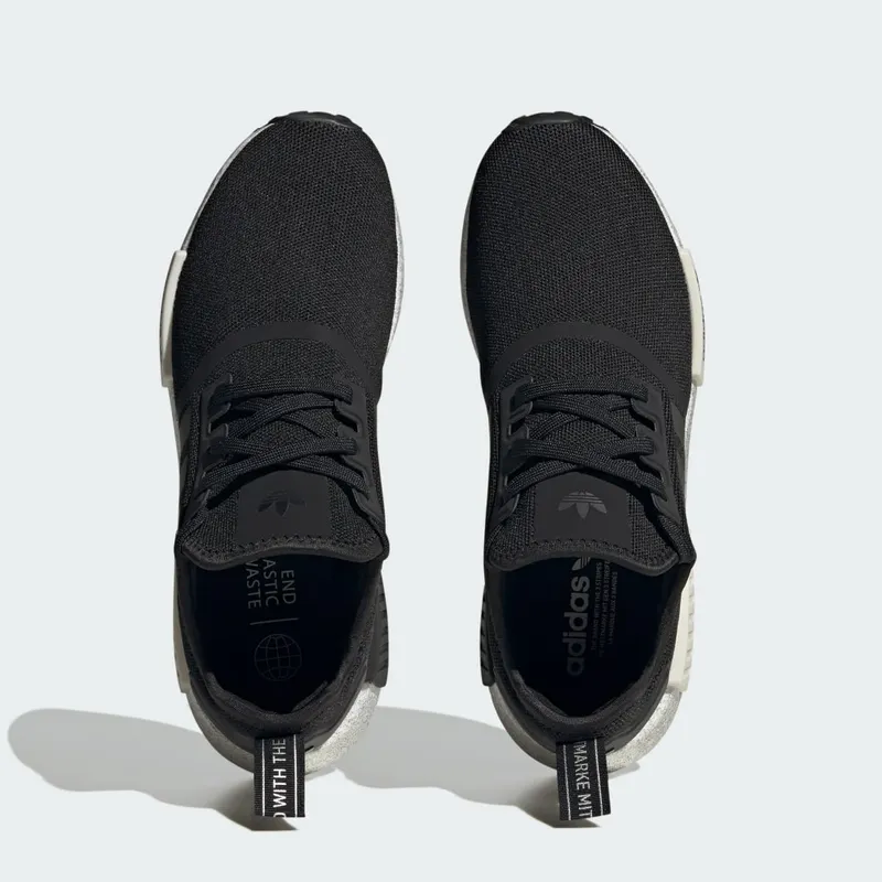 Adidas NMD_R1 Core Black / Silver Metallic / Chalk White (IE7345)