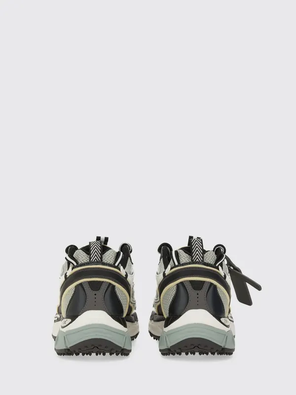Off-White Be Right Back Two-Tone Tech Fabric with Serrated Sole Grey (M295C9F001LLIGHTGREY/BACK)