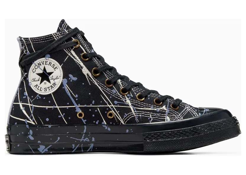 Converse Chuck Taylor All Star 70 Hi Paint Splatter Black (A06541C)