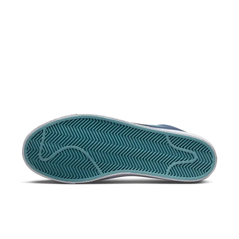Nike SB Zoom Blazer Mid Midnight Navy Noise Aqua (FD0731-400)