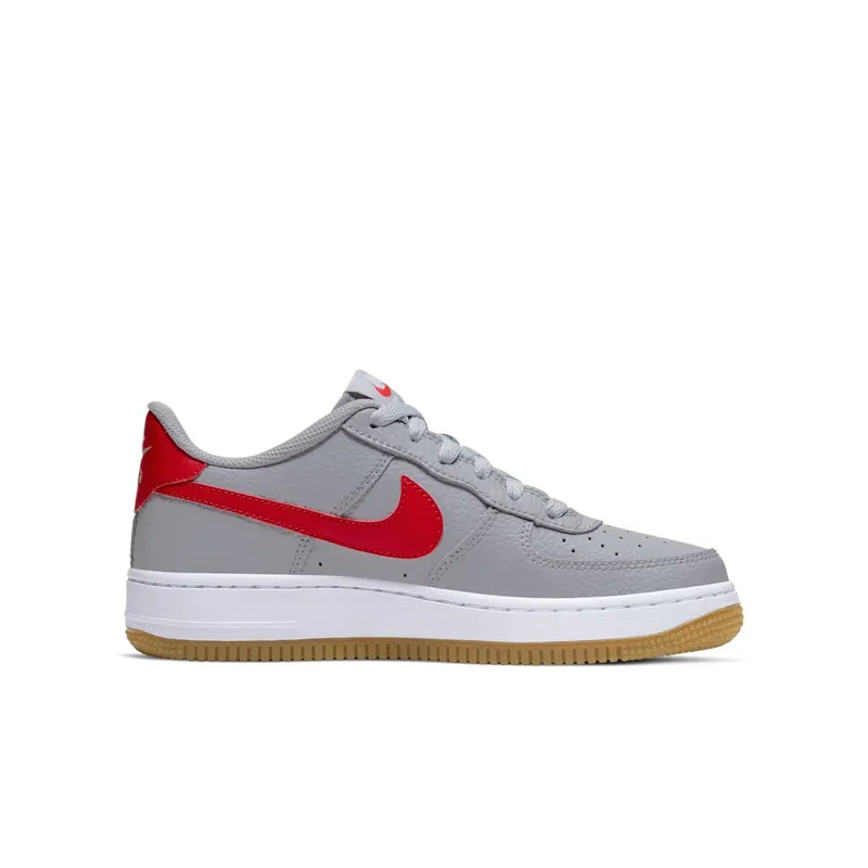 Nike Air Force 1 Low GS “Wolf Grey University Red” (CI1759-002)