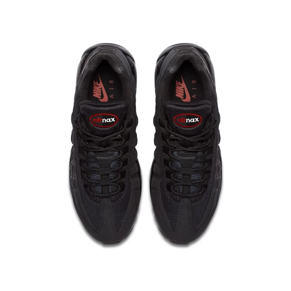 Nike Air Max 95 Jelly Swoosh Black Black/Red-Orange (CJ0423-001)