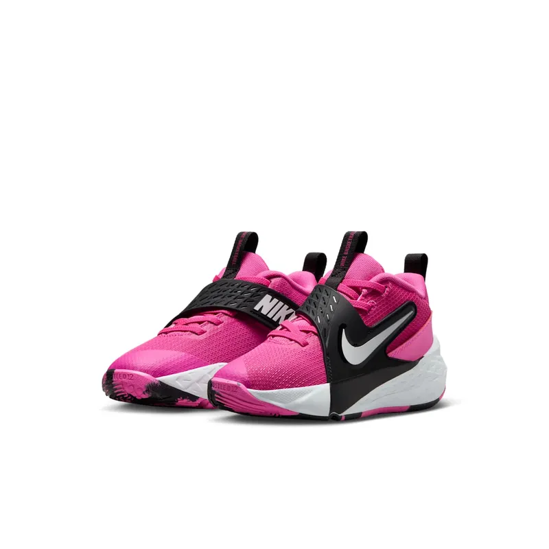 Nike Team Hustle D 12 Laser Fuchsia Black White (HF6280-600)