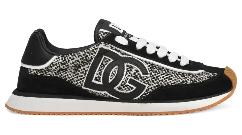 Dolce & Gabbana Dolce & Gabbana Wildleder-Sneakers “Black” (CK2288AP452)