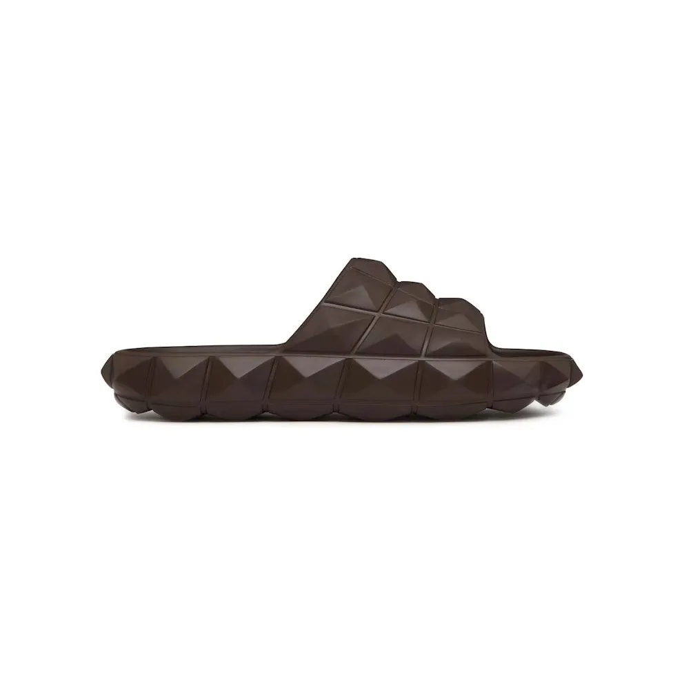 Valentino Roman Stud Turtle Slide Sandal Fondant (1Y2S0F55QNA_KG8)