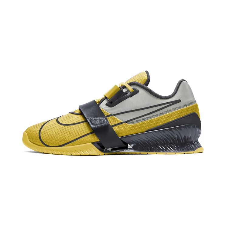 Nike Romaleos 4 “Bright Citron / Grey Fog / Dark Smoke Grey” (CD3463-707)