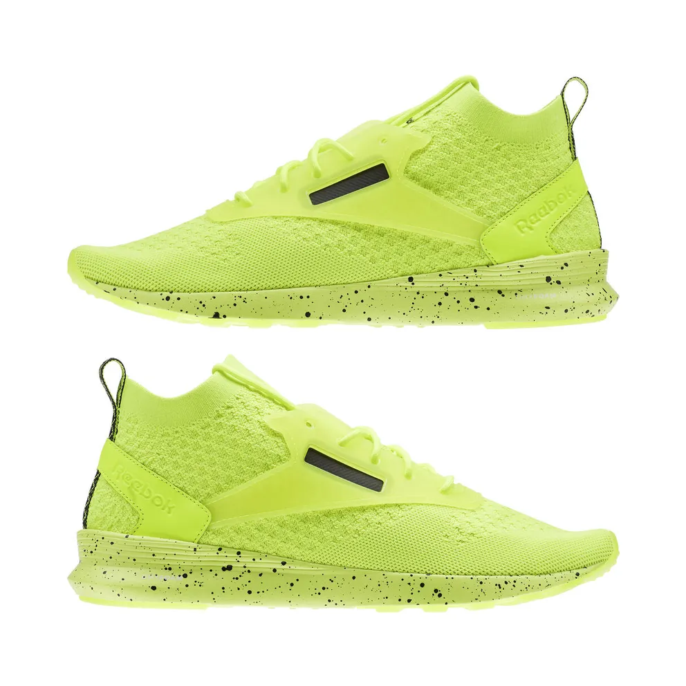 Reebok Zoku Runner Ultra Knit Is Solar Yellow Black White (BS6313)