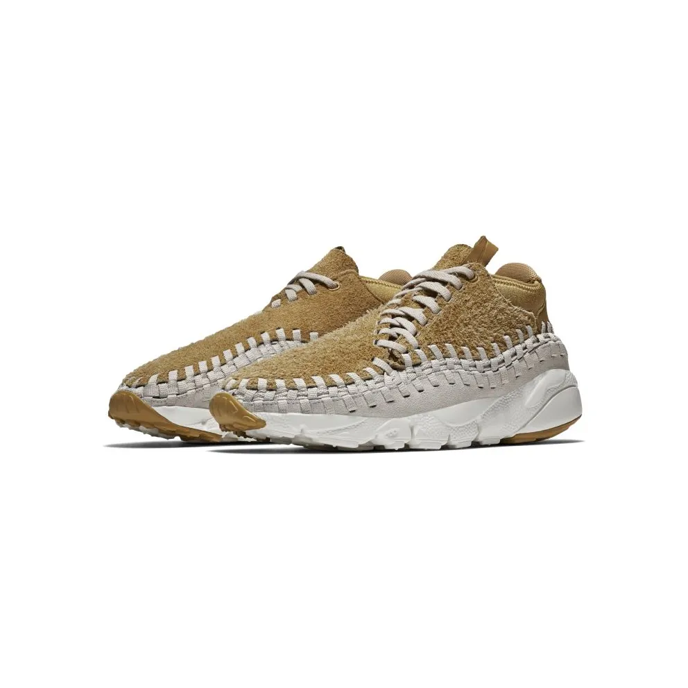 Nike Air Footscape Woven Chukka Flat Gold Light Orewood Brown (913929-700)