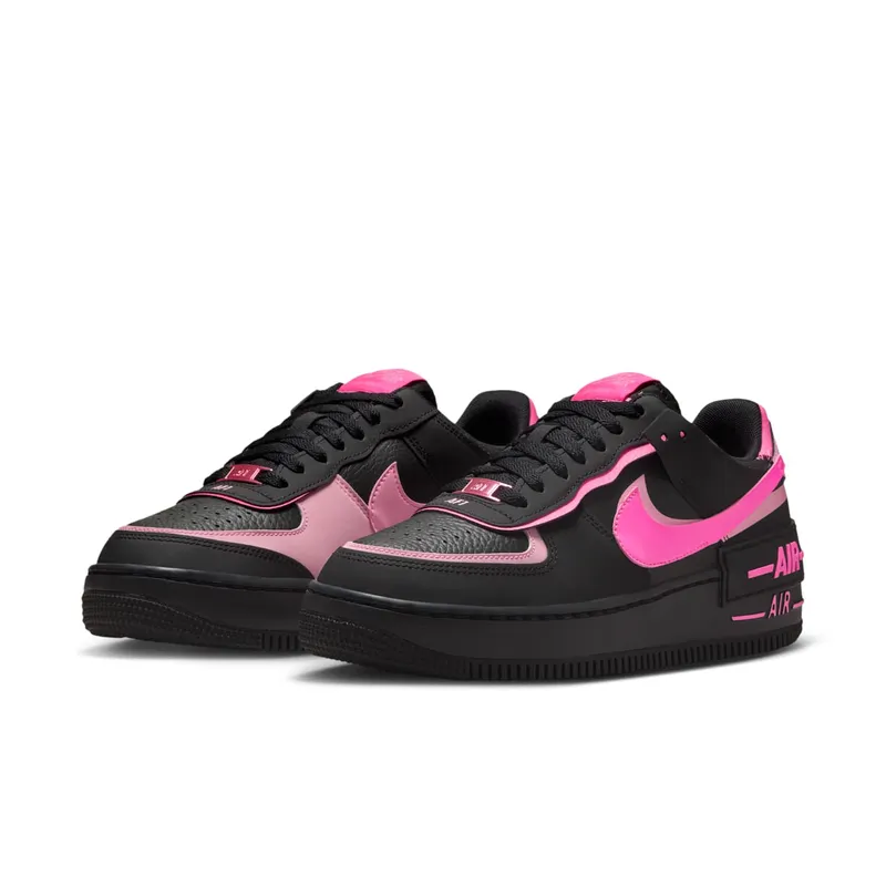 Nike Air Force 1 Low Shadow Black Pink Spell (CI0919-006)