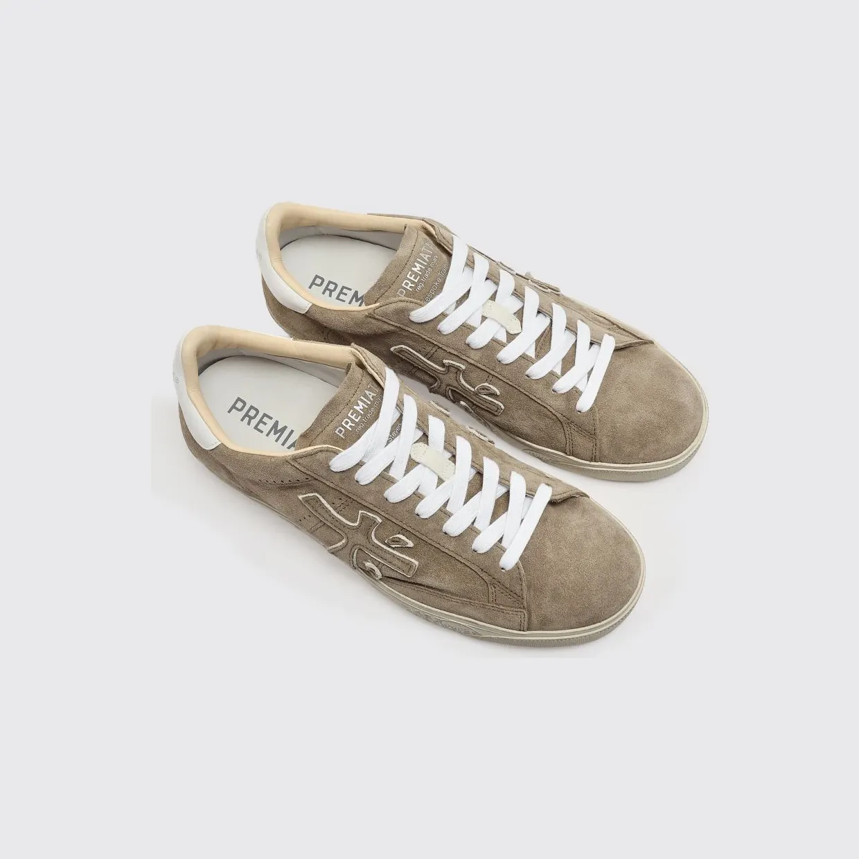 Premiata Steven Suede Sneakers Mud (STEVEN6221)