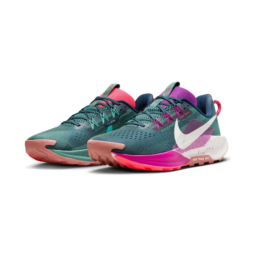 Nike React Pegasus Trail 5 Armory Navy Vivid Grape Green Frost Phantom (DV3864-401)