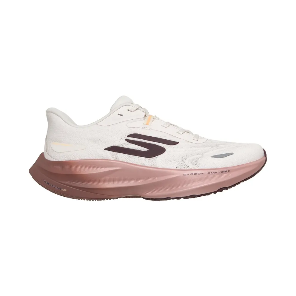 Skechers Aero Spark Sneaker Off White/Mauve