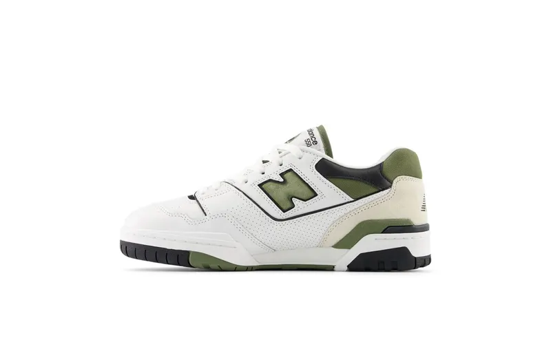 New Balance 550 “White / Dark Olivine” (BB550DOB)
