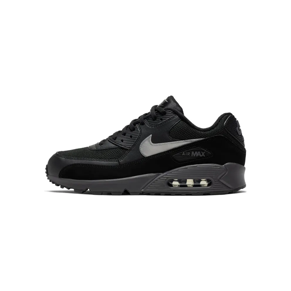 Nike Air Max 90 Essential Black Silver Black/Silver (AJ1285-023)