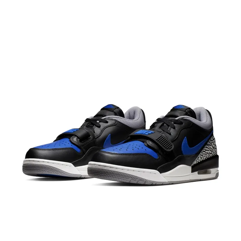 Jordan Legacy 312 Low Black Royal Black/Game Royal-White-Cement Grey (CD7069-041)