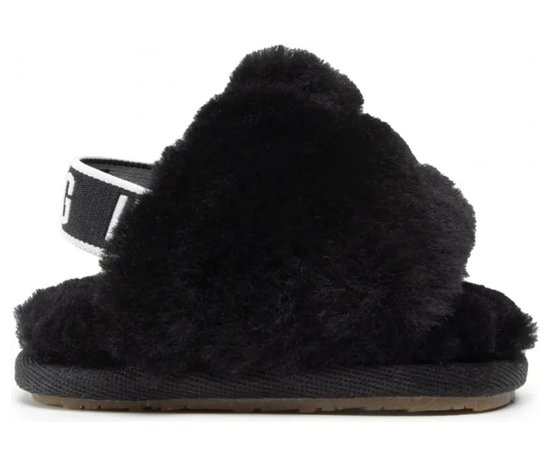 UGG Fluff Yeah Slide Black (1098577I-BLK)