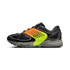 Nike Air Pegasus Wave Gradient Cage “Black / Flat Pewter / Safety Orange” (IB0612-005)
