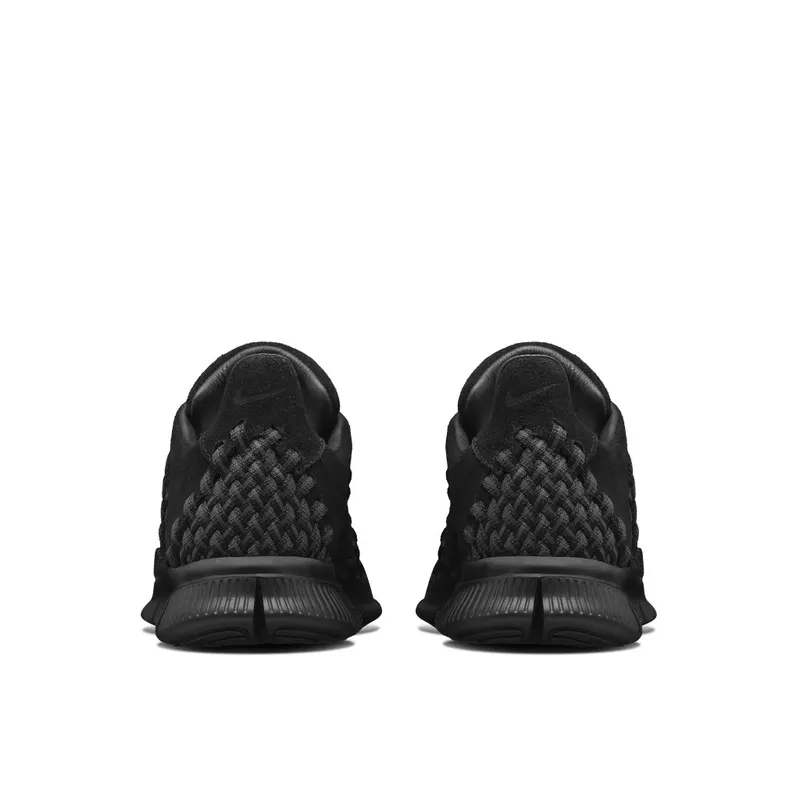 Nike Free Inneva Woven 2 Triple Black Suede Black/Black (813040-001)