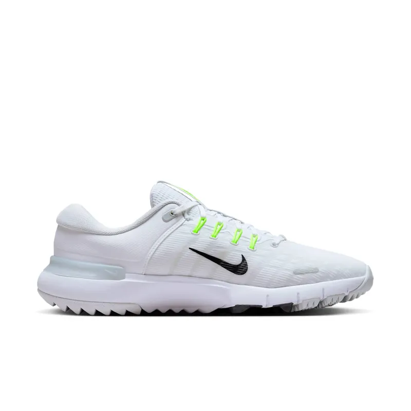 Nike Free Golf Next Nature “White Pure Platinum Wolf Grey Black” (FN0332-101)