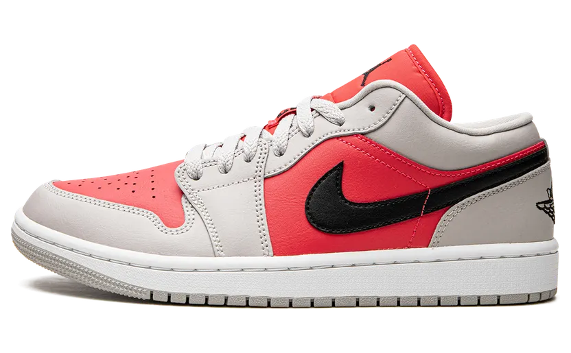 Air Jordan 1 Retro Low Light Iron Ore Siren Red (DC0774-060)