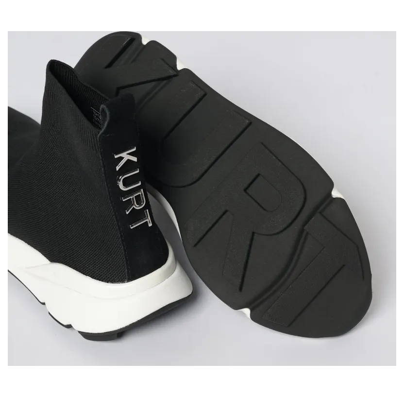 Kurt Geiger Stretch Knit Sneakers Black (5371800609BLACK) (3)