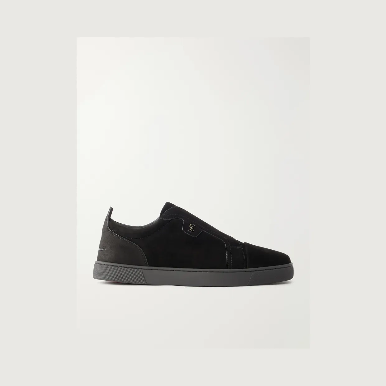 Christian Louboutin St Louis Suede Sneakers Black (3260297)