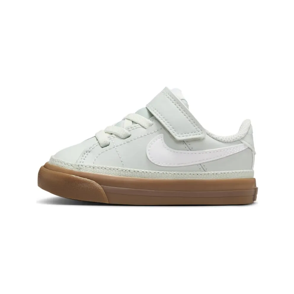 Nike Court Legacy Light Silver Gum Dark Brown White (DA5382-006)