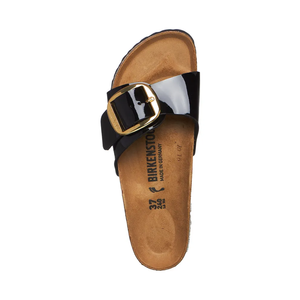 Birkenstock W Madrid Big Buckle Patent Black (1019813)
