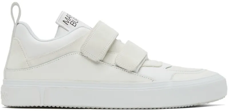 Marcelo Burlon County of Milan Leather Strap Logo “White” (CMIA095F21LEA0010100)
